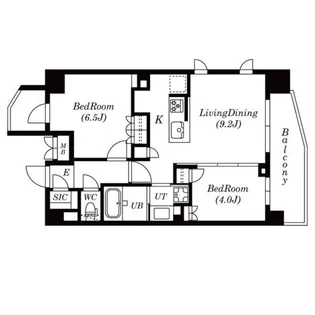 プラチナレジデンス【12階】の間取り