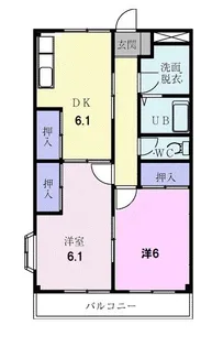 エルパラシオン【3階】の間取り