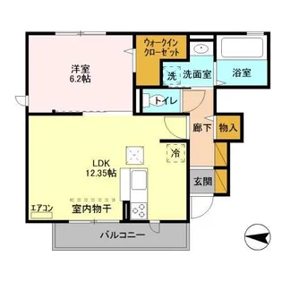 Epoch エポック五井西【1階】の間取り