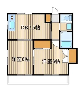 ハウススター富士見台【2階】の間取り