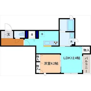 べレオ北安田(仮称)【1階】の間取り