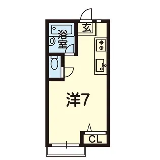 田代ビル【3階】の間取り