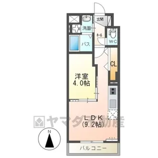 アーバンプレイス【1階】の間取り