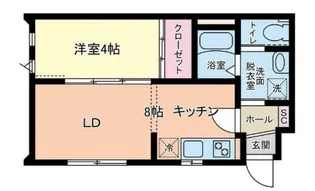 リヴェール南鍛冶町【1階】の間取り