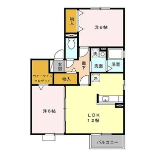 サンモール【2階】の間取り