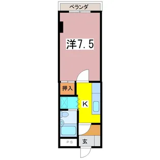 サンシャイン糺【3階】の間取り
