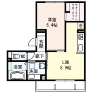フルリール【2階】の間取り