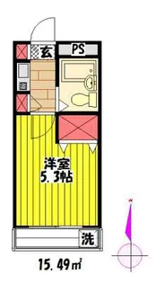 メゾン・ド・エスペランス【3階】の間取り