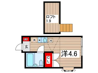 エンゼルハイム【2階】の間取り