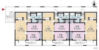 Grand Reve G棟【2階】の間取り