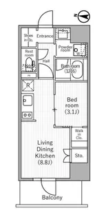 nido MINOWA【7階】の間取り