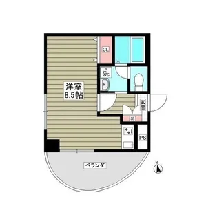 シャトール田口金沢八景【2階】の間取り