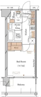 ブランシエスタ久が原【3階】の間取り