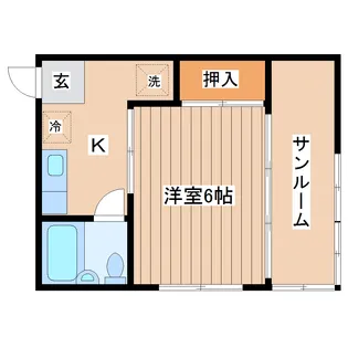 ビドヤカタ【2階】の間取り