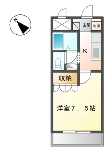Melody Court【2階】の間取り
