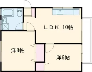 グレースハイム【2階】の間取り