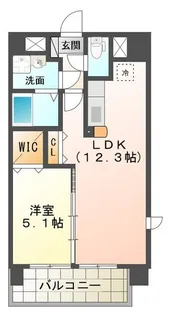 アンジューVI【8階】の間取り