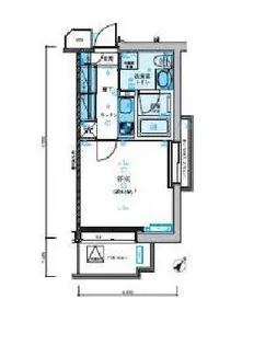 リヴシティ駒沢大学【14階】の間取り