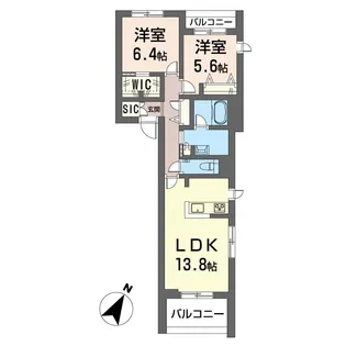 ケーズコート下目黒【3階】の間取り
