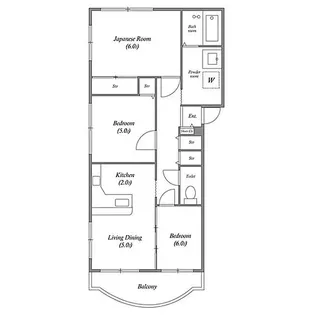 メゾン・それいゆ【2階】の間取り
