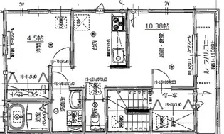 ブラウン・K【2階】の間取り