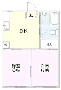 フルハウス須山【1階】の間取り
