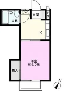 デュエット東川口A【2階】の間取り
