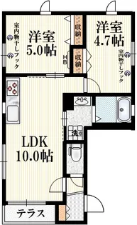 Sun M Iogi【1階】の間取り
