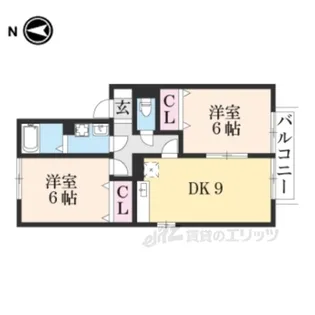 CASA甲賀【2階】の間取り