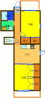 セレーナ元住吉【4階】の間取り