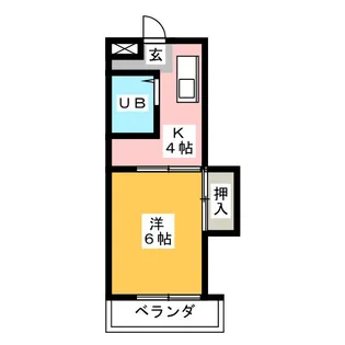 アワノビル【3階】の間取り