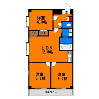 アメニティ21【2階】の間取り