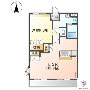ルミナス・ハイツ【2階】の間取り