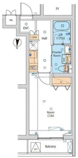 エストゥルース小竹向原【1階】の間取り