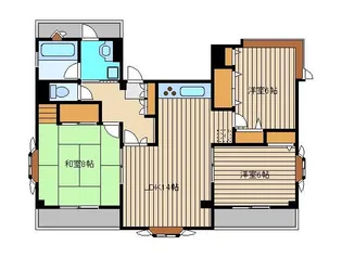 クレシェンド【4階】の間取り