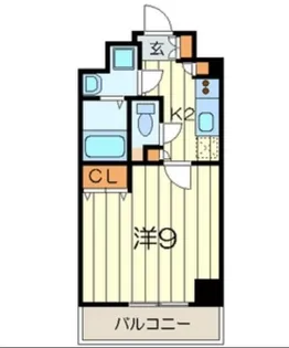 La Bella Vita 横浜大通り公園【2階】の間取り