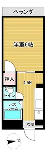 岡田マンション【3階】の間取り