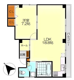 Mishimaビル【2階】の間取り
