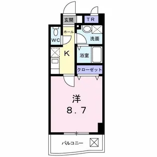 ドエル57【4階】の間取り