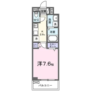 アリビオガーデン【2階】の間取り