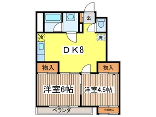 榎本第一ビル【2階】の間取り