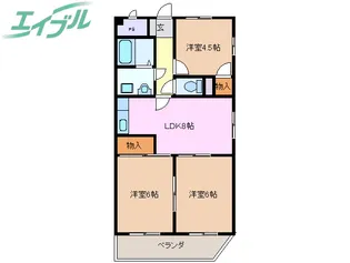 ファクタービル【7階】の間取り