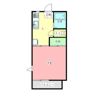 みどりハイツ【2階】の間取り