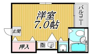 とんがりぼうし【2階】の間取り