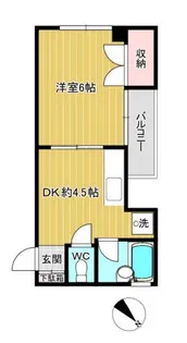 神山ビル【4階】の間取り