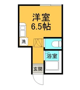 ヒルズ峰岡町B棟【1階】の間取り