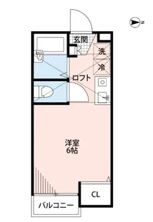 ジェミニファースト【2階】の間取り