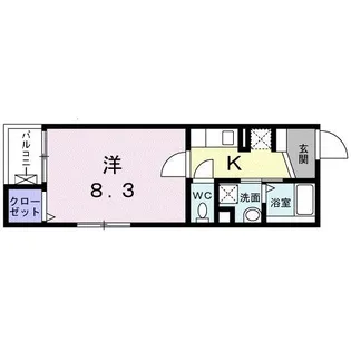 錦糸町コクーン【5階】の間取り