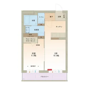 ハートフル ウェルビング【3階】の間取り