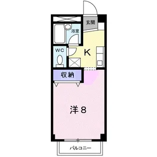 グリーンコート【2階】の間取り